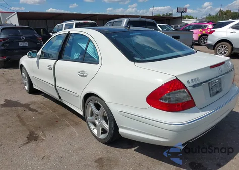 2009 Mercedes-Benz E 350 4Matic from USA, damaged, VIN WDBUF87XX9B376609